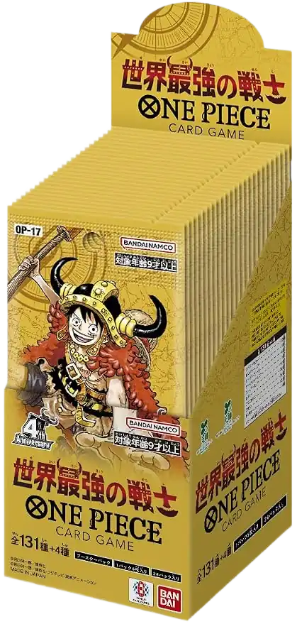 One Piece OP17 JP Sealed Display (24 Booster)